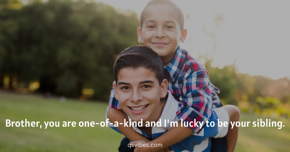100+ Heartfelt Younger Brother Quotes And Sayings