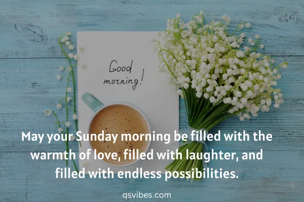 Good Morning Sunday Quotes