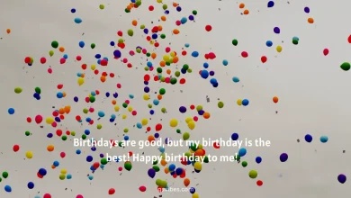 Birthday Wishes For Myself