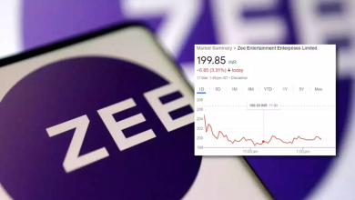 zee entertainment share price