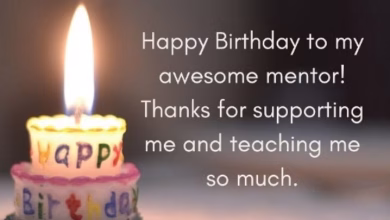 Birthday Wishes for Mentor