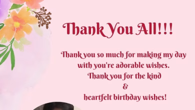 thank you everyone for your lovely wishes and blessings