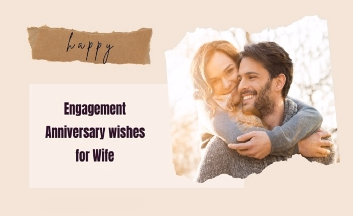 Simple Engagement Anniversary Wishes