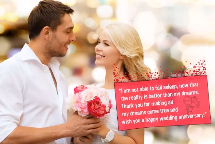 Simple First Anniversary Wishes for Husband