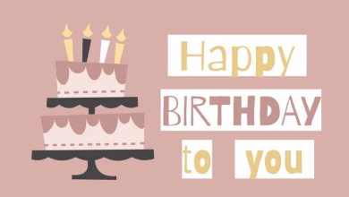 aesthetic birthday wishes