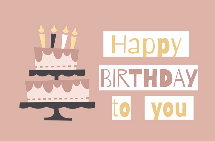 aesthetic birthday wishes