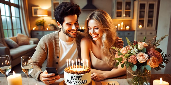 simple anniversary wishes for husband