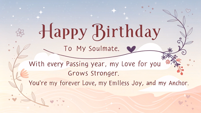 Gospel Birthday Messages for Husband