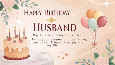 birthday wishes to husband